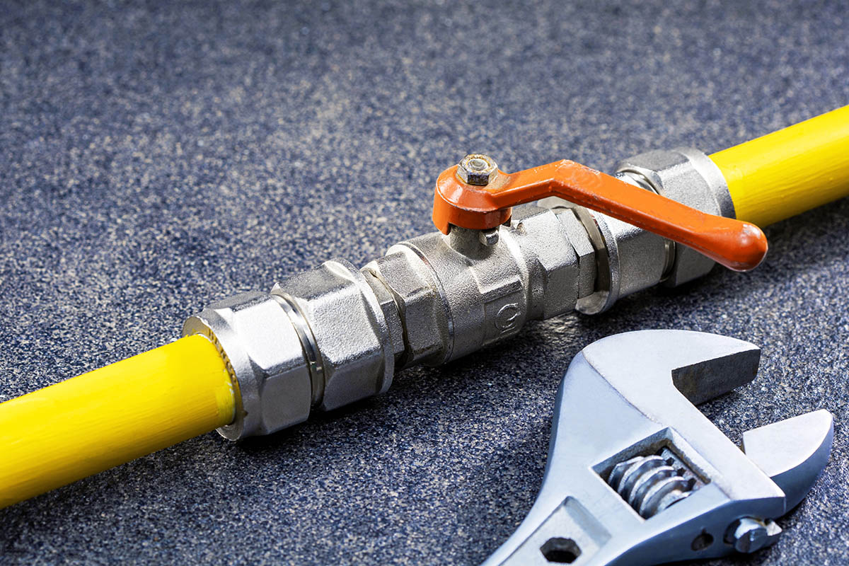 WyattWorks Plumbing gas line repairs.