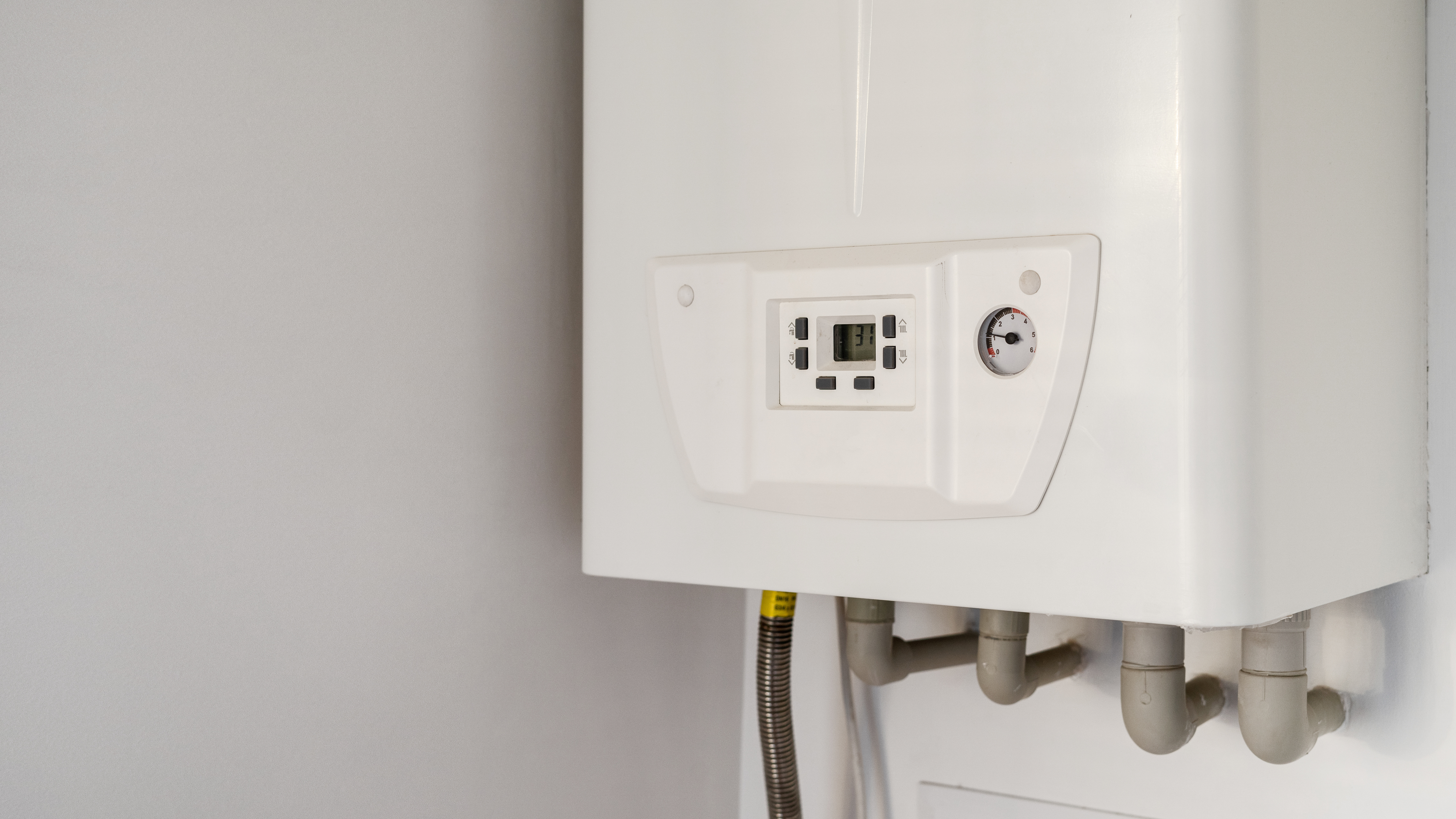 An image of a tankless system - get professional Ohio & North Carolina tankless water heater service at an affordable cost with WyattWorks.