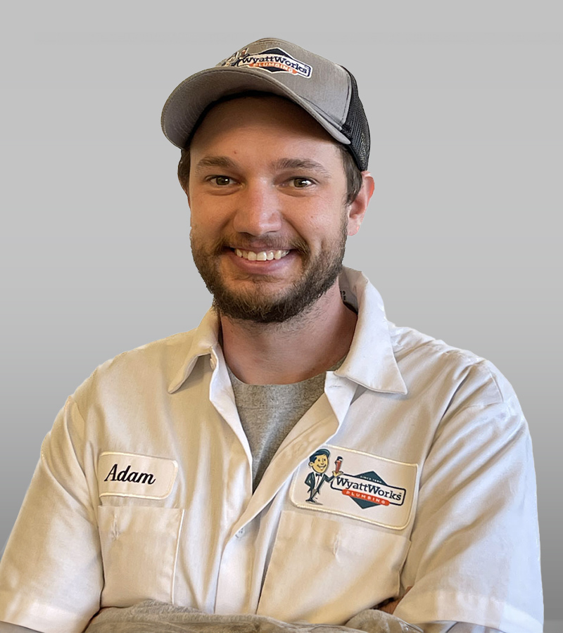 WyattWorks Plumbing Adam Shunk Jr Underground Install Salesman