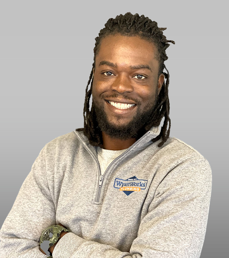 WyattWorks Plumbing Jean Thermitus Plumbing Service Technician