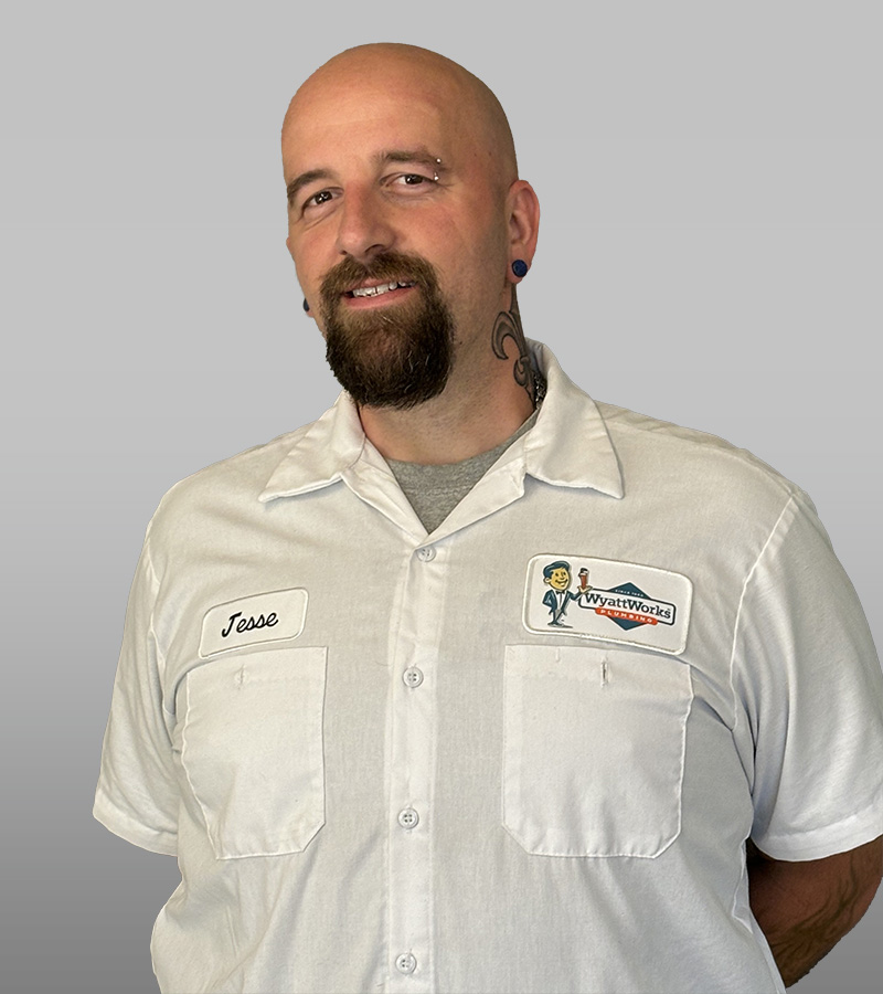 WyattWorks Plumbing Jesse McBride Plumbing Service Technician