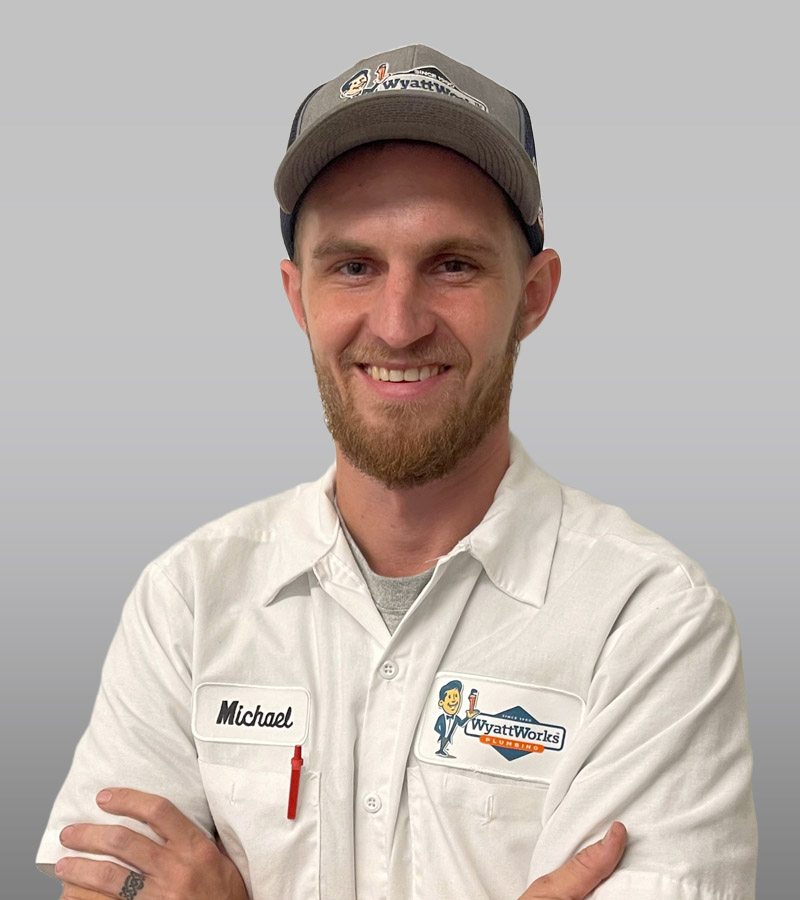 WyattWorks Plumbing Michael Sorensen Plumbing Service Technician