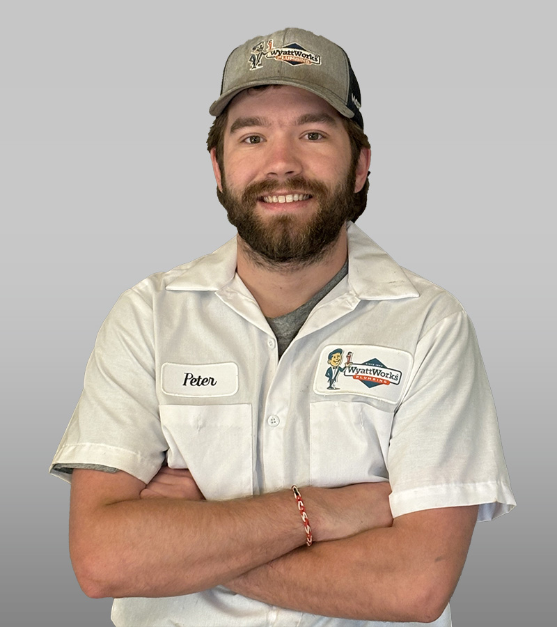 WyattWorks Plumbing Pete Jahnke Plumbing Service Technician