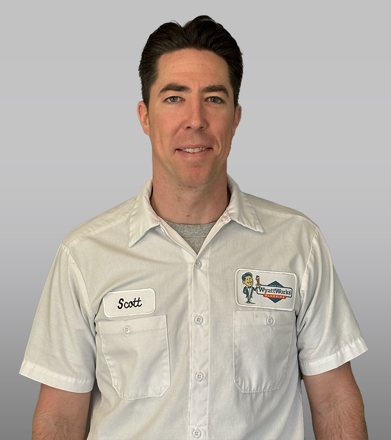 WyattWorks Plumbing Scott Trepal Plumbing Service Technician