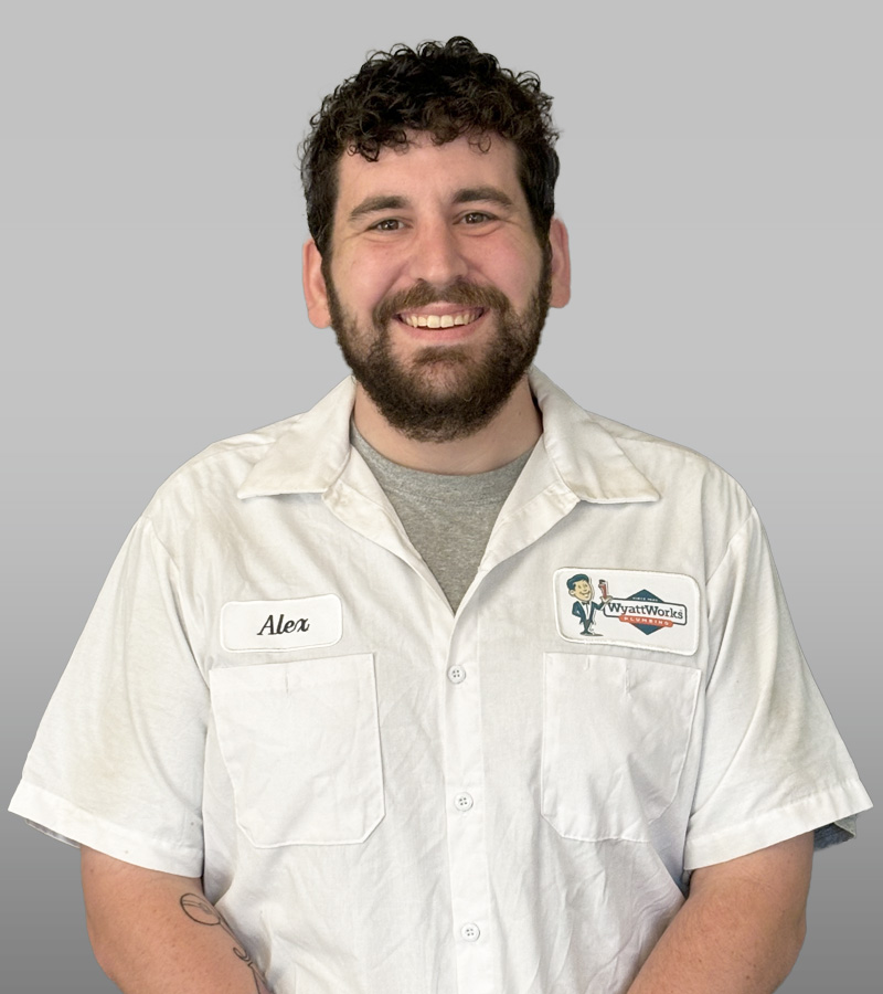 WyattWorks Plumbing Alex Hollerbach Plumbing Apprentice