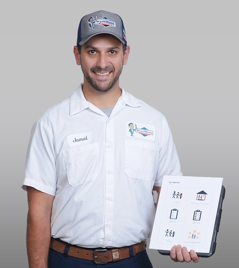 WyattWorks Plumbing Jamal Btiebet Service Manager