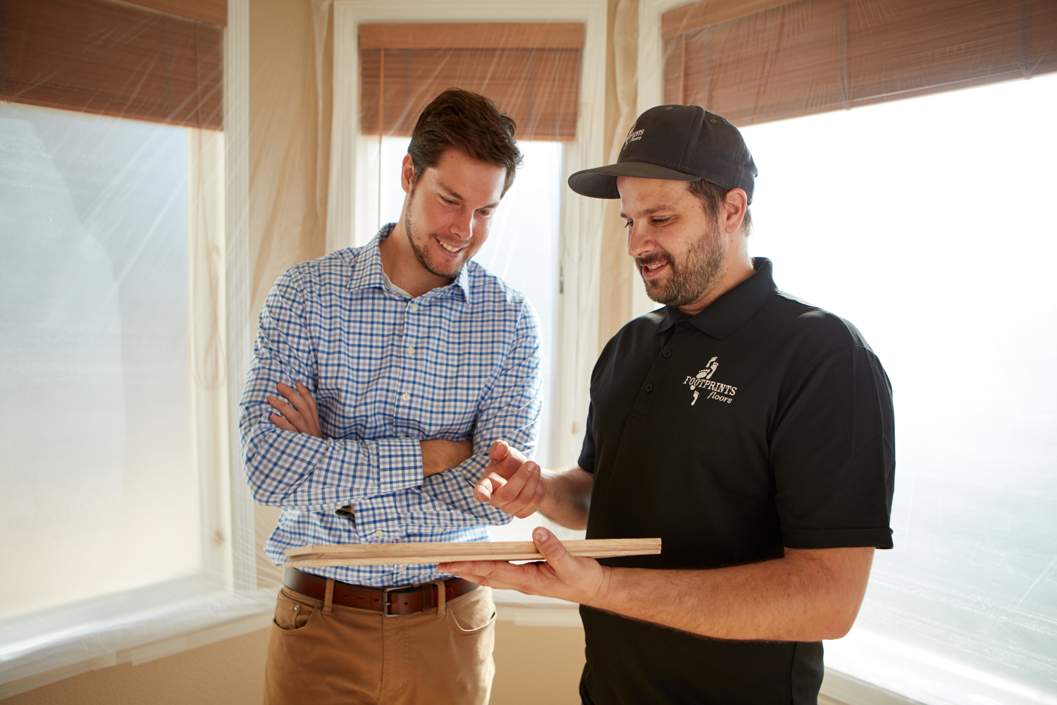 Tile installation in Winston-Salem with Footprints Floors have the skills and tools to get the job done right.